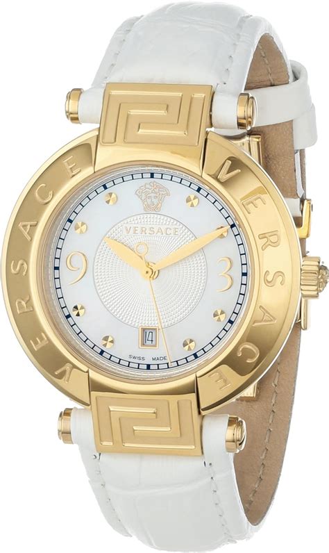 versace women's 68q70d498 s001 white band